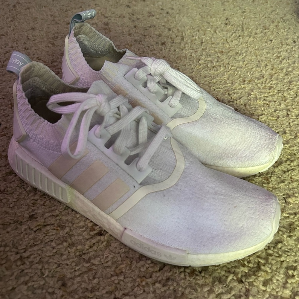 Adidas NMD R1 Light Gray Sneakers